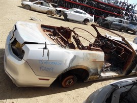 2013 FORD MUSTANG CONVERTIBLE SILVER 3.7 AT F21119